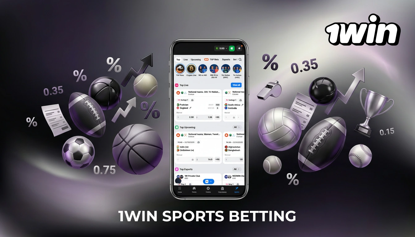 ection with sport betting line at 1win official site